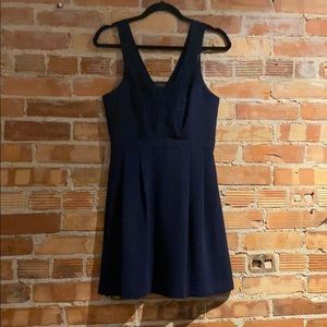 Blue lace BCBGeneration mini dress